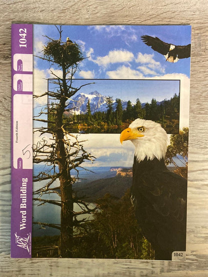 ACE PACEs Word Building 1042 — front cover