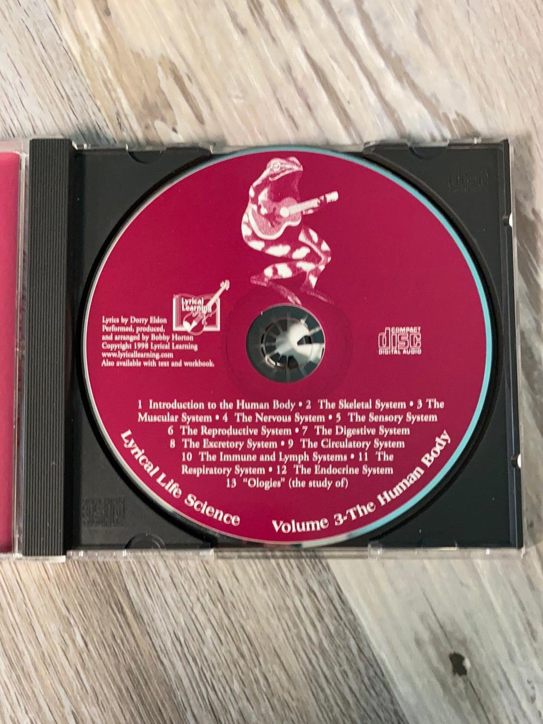 Lyrical Life Science V3 - Human Body CD and Workbook
