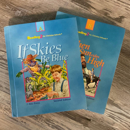 BJU Reading 2 Book A and B 2nd Ed.