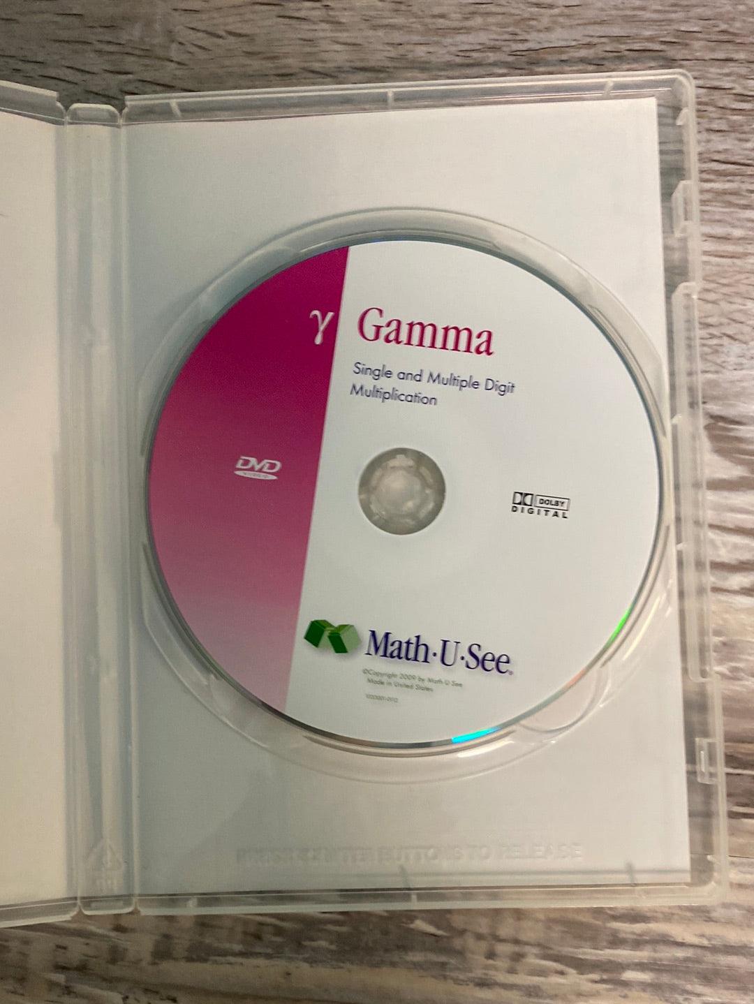 Math-U-See Gamma DVD