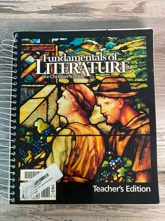 BJU Fundamentals of Literature Teacher Book (Grade 9)