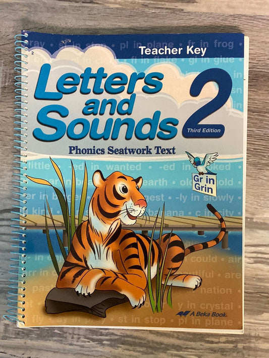 Abeka Letters and Sounds 2 Teacher 3rd