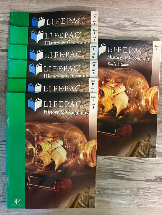 Lifepac: History & Geography Partial Set  by Alpha Omega Publications