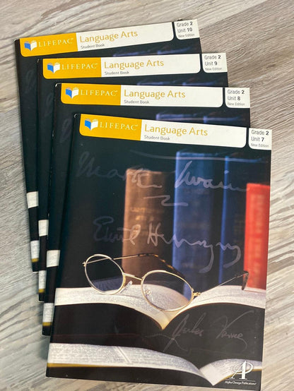 Lifepac Language Arts Grade 2 Teacher + Unit 3-10