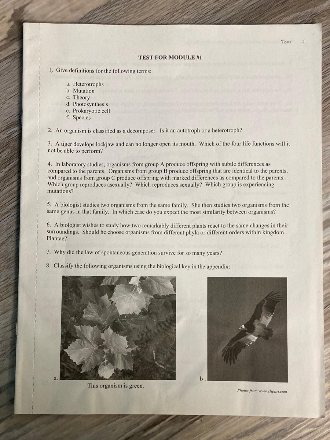 Exploring Creation with Biology 2nd Ed Text, Test + CD