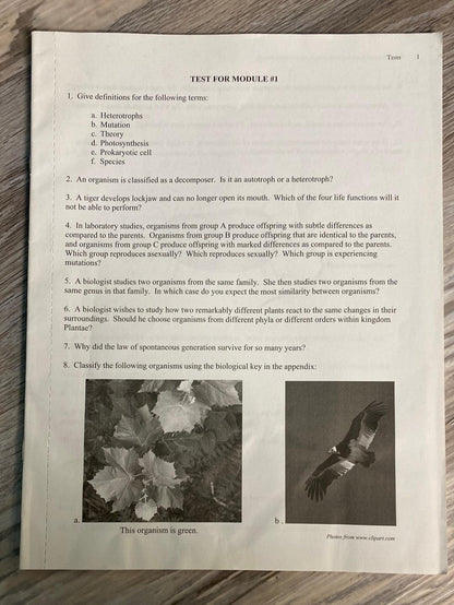 Exploring Creation with Biology 2nd Ed Text, Test + CD