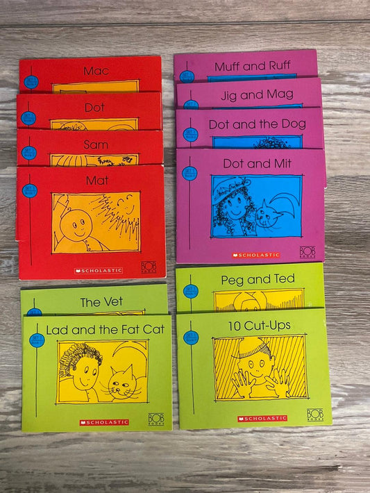 Bob Books Set 1, 12 Books