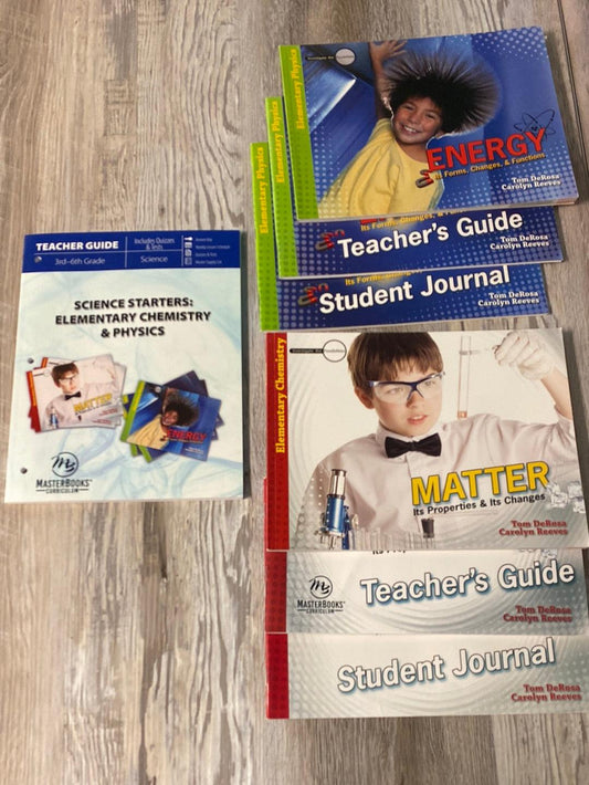 Science Starters: Elementary Chemistry & Physics Set