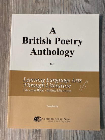 Learning Language Arts Through Literature: British Literature -Gold Set