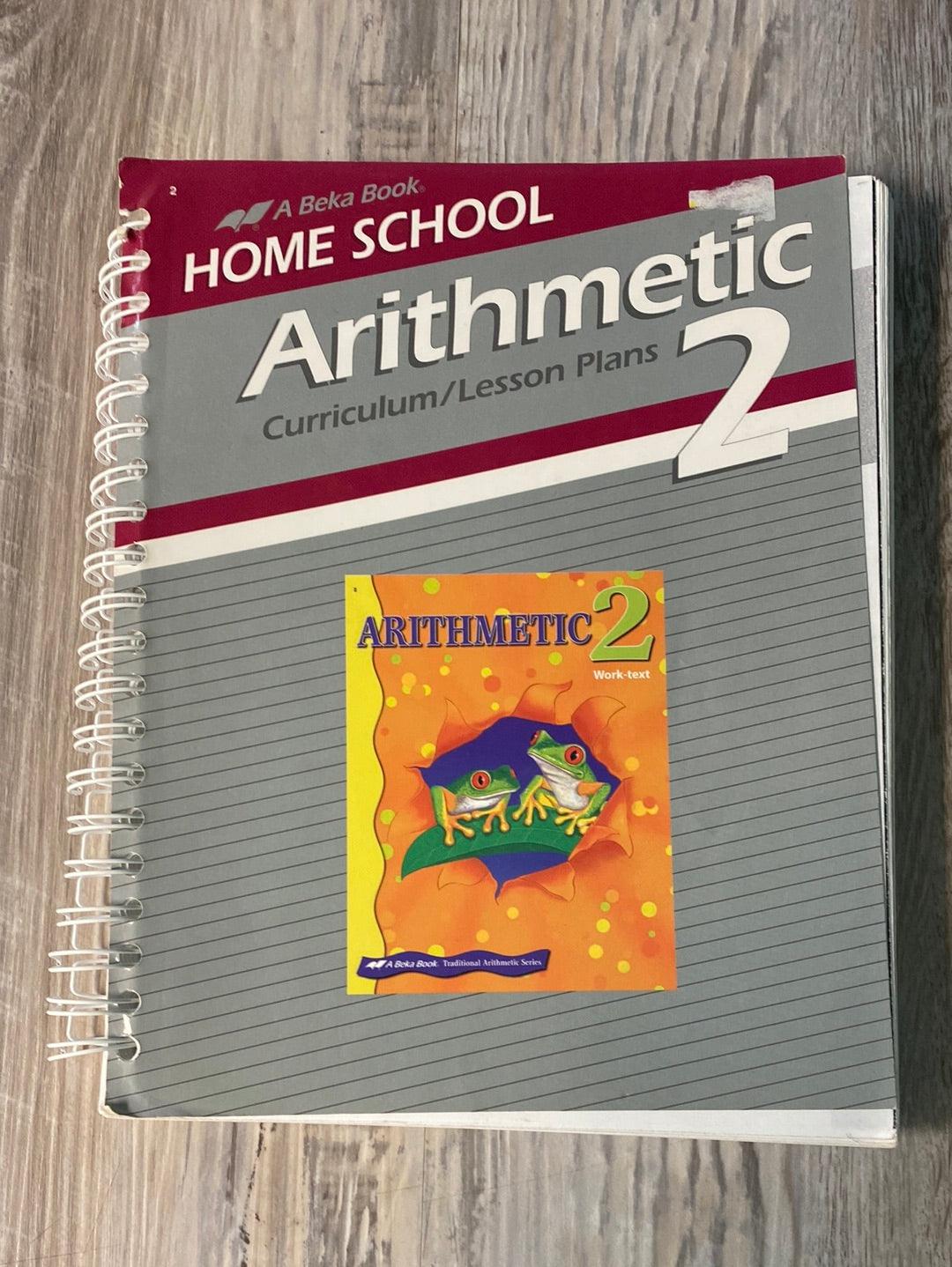 Abeka Arithmetic 2 Teacher Set Older Edition