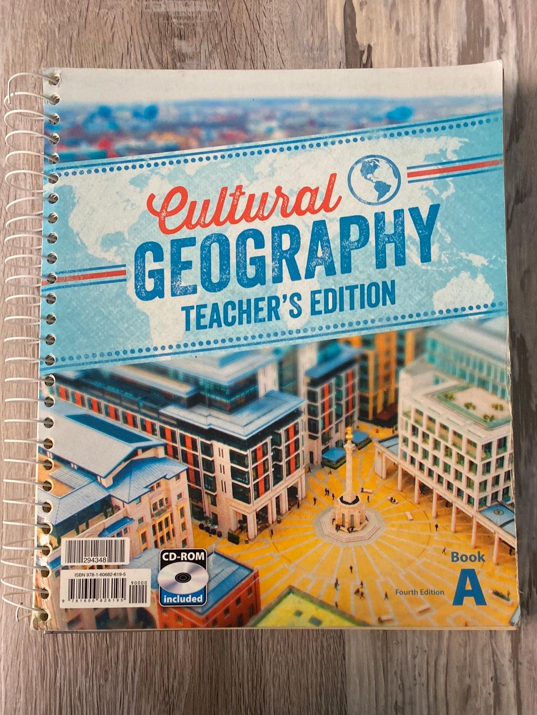 BJU Cultural Geography Text, Activity, TE 4th Ed. Set