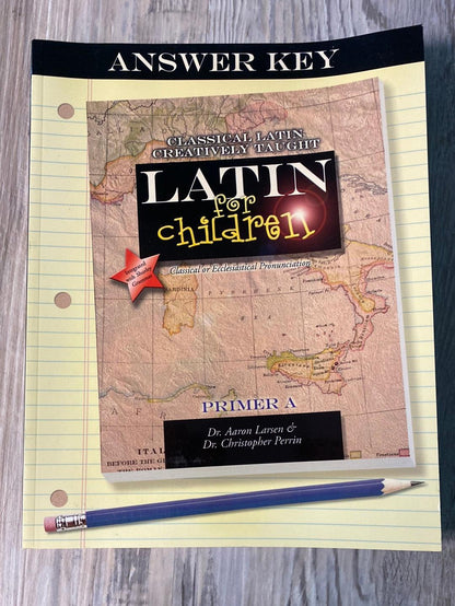 Latin for Children Activity Book Primer A Set