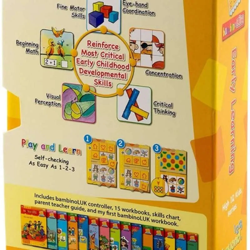 High IQ Kids Early Learning Complete Set for Ages 3-5
