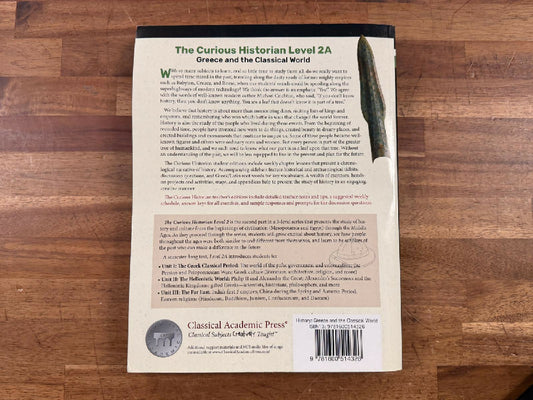TE The Curious Historian 2A Greece and the Classical World