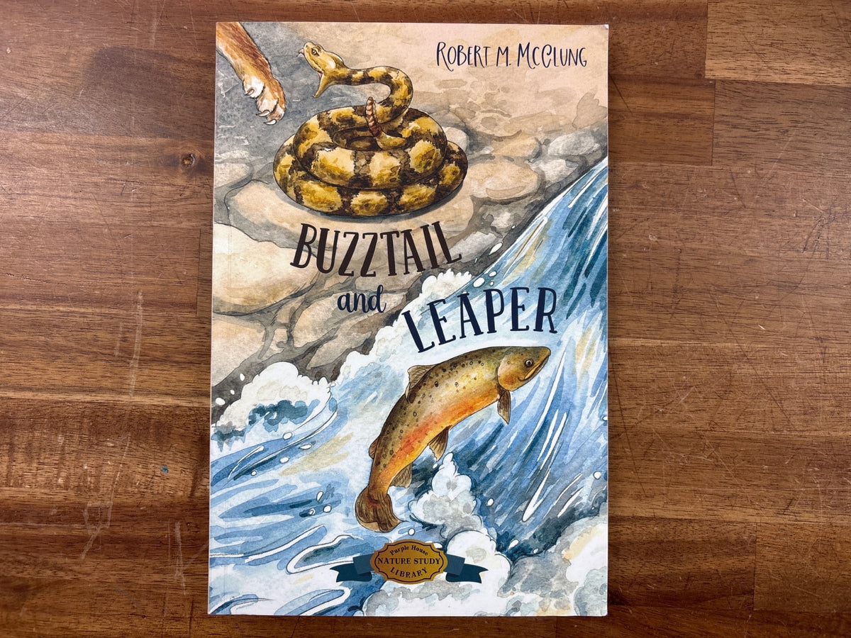 Buzztail and Leaper by Robert M. McClung Nature Study — front cover
