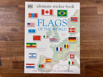 DK Ultimate Sticker Book: Flags of the World