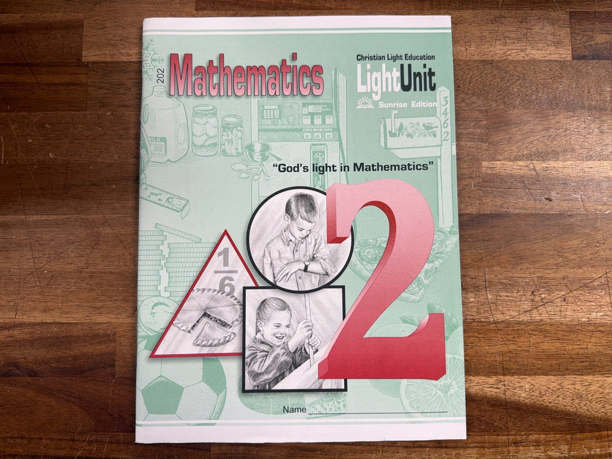 CLE LightUnit 202 Mathematics Grade 2 Sunrise Edition