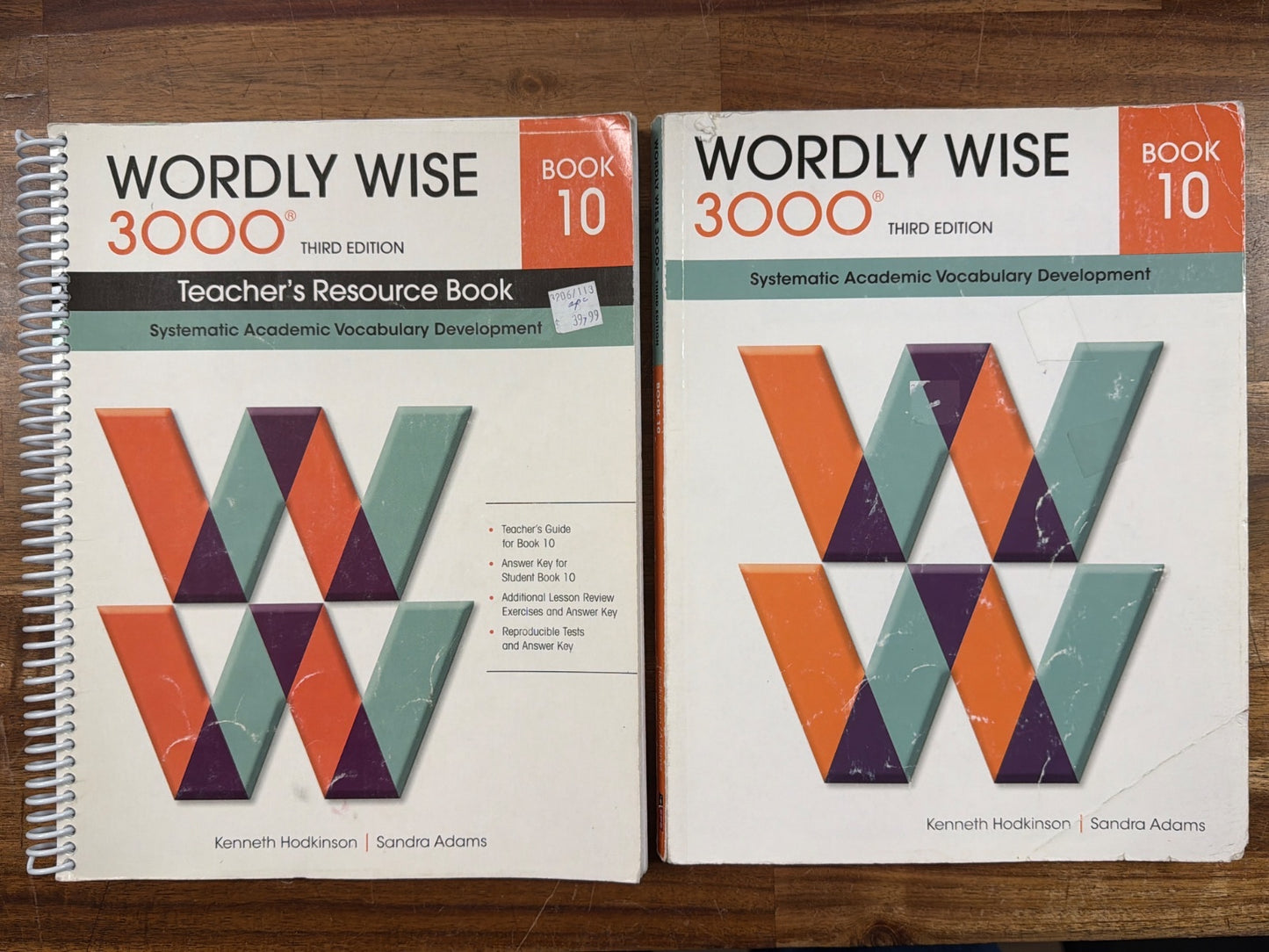 Wordly Wise 3000 Book 10 Teacher's Resource Book 3rd Ed