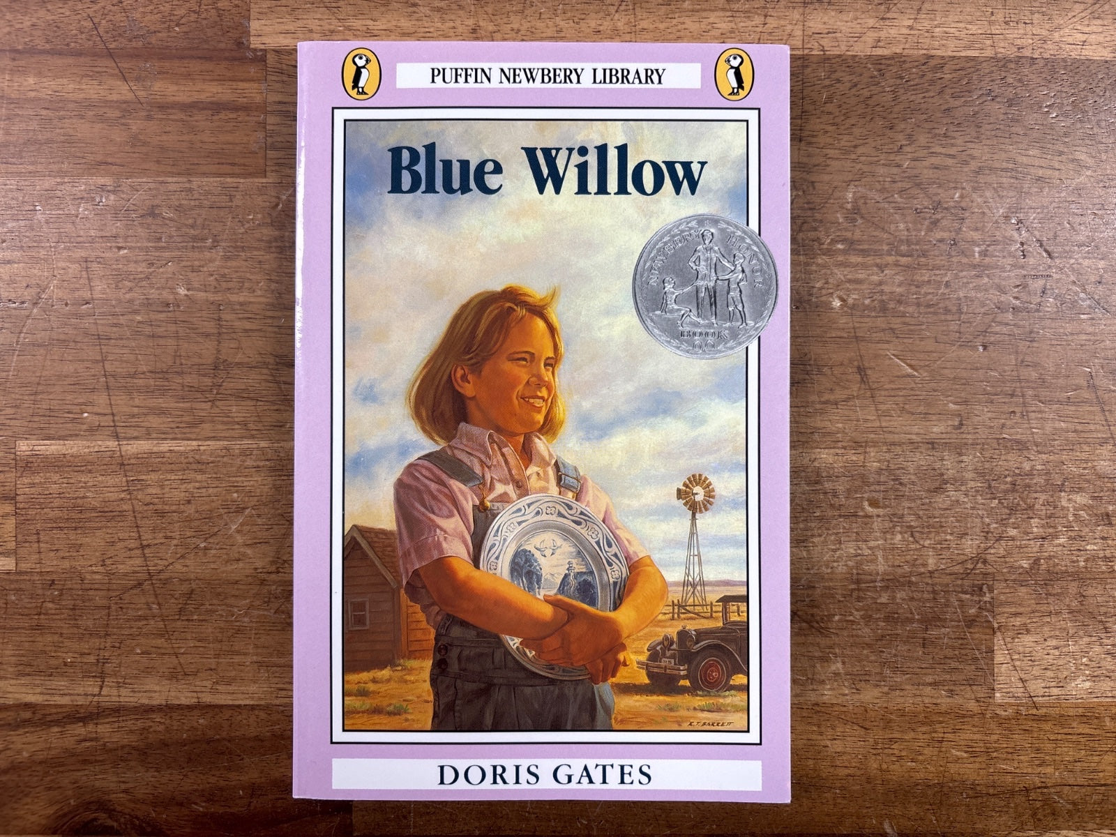 Blue Willow by Doris Gates - Puffin Newbery Library Edition — front cover