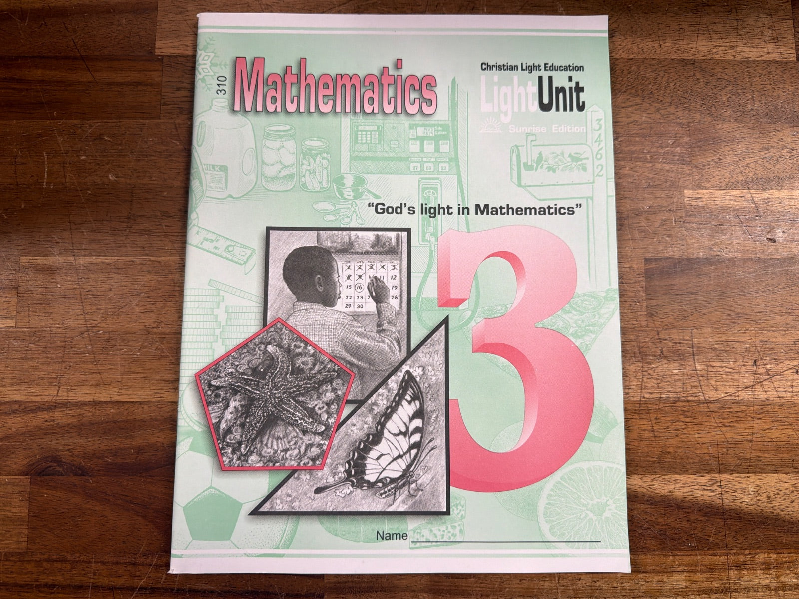 Christian Light Education Mathematics LightUnit 310 Grade 3