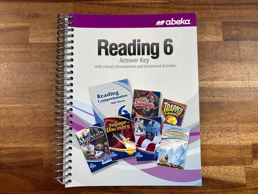 Abeka Reading 6 Answer Key with Enrichment Activities