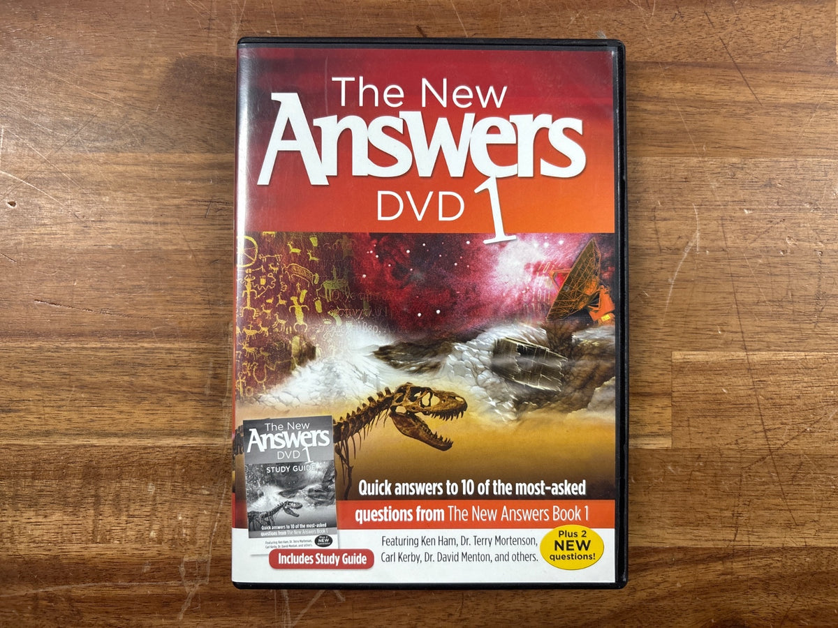 The New Answers DVD 1 - Answers in Genesis Ken Ham