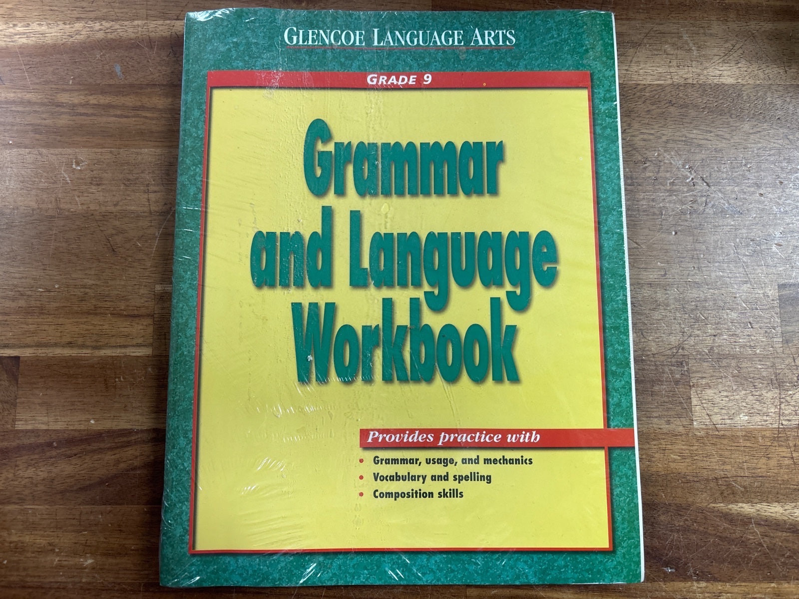Glencoe Language Arts Grammar and Language Workbook Grade 9