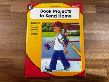 Book Projects to Send Home Grade 4 Language Arts — front cover