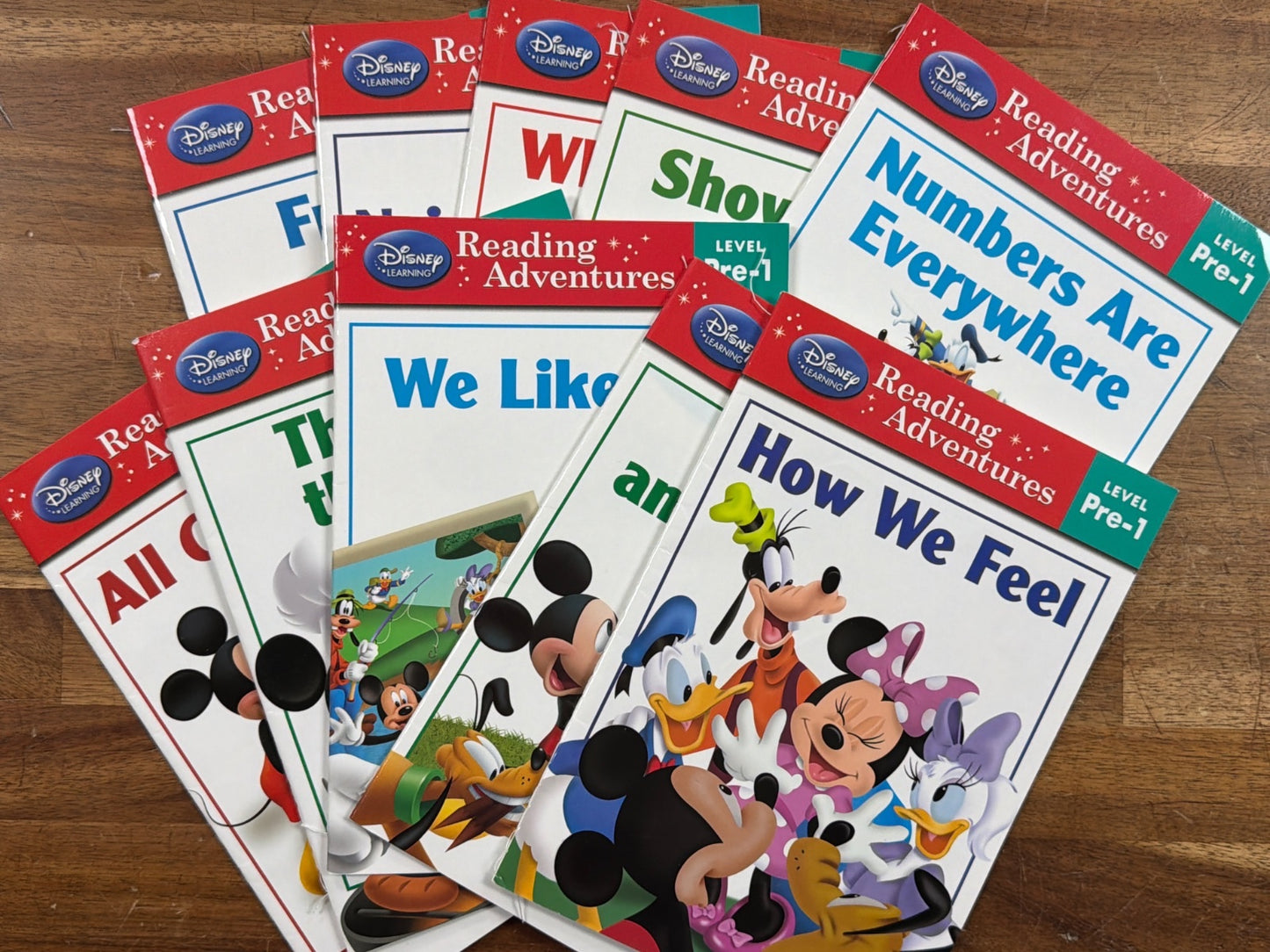 Disney Reading Adventures Mickey Mouse Clubhouse Level Pre-1