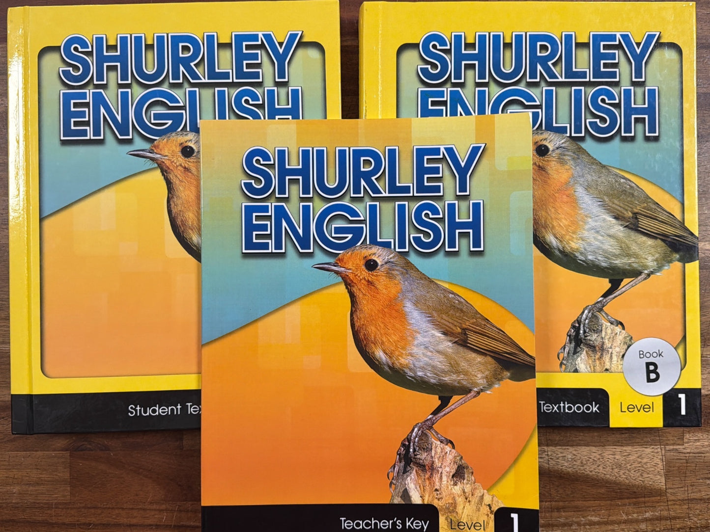 Shurley English Level 1 Student Textbooks a & B + Teacher's Key