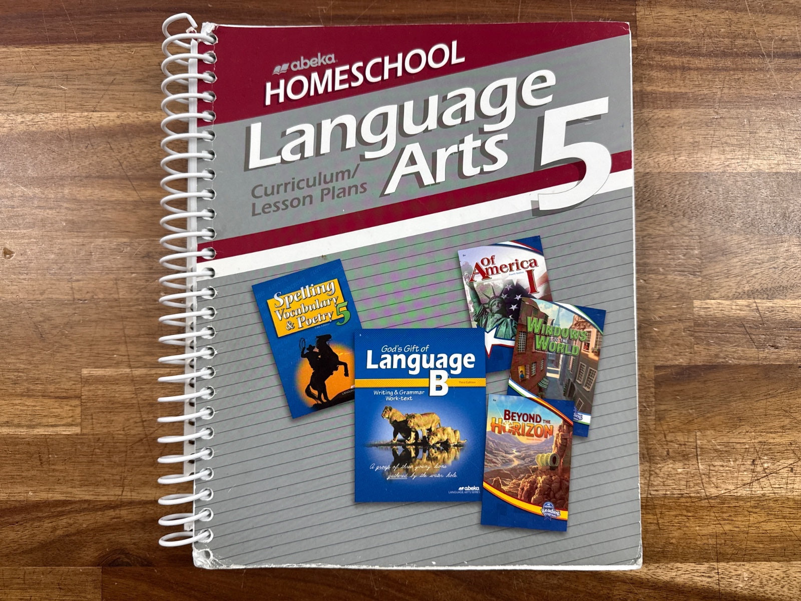 Abeka Homeschool Language Arts 5 Curriculum/Lesson Plans