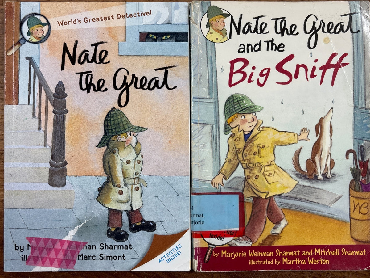 Nate the Great & the Big Sniff Book Set - Sharmat