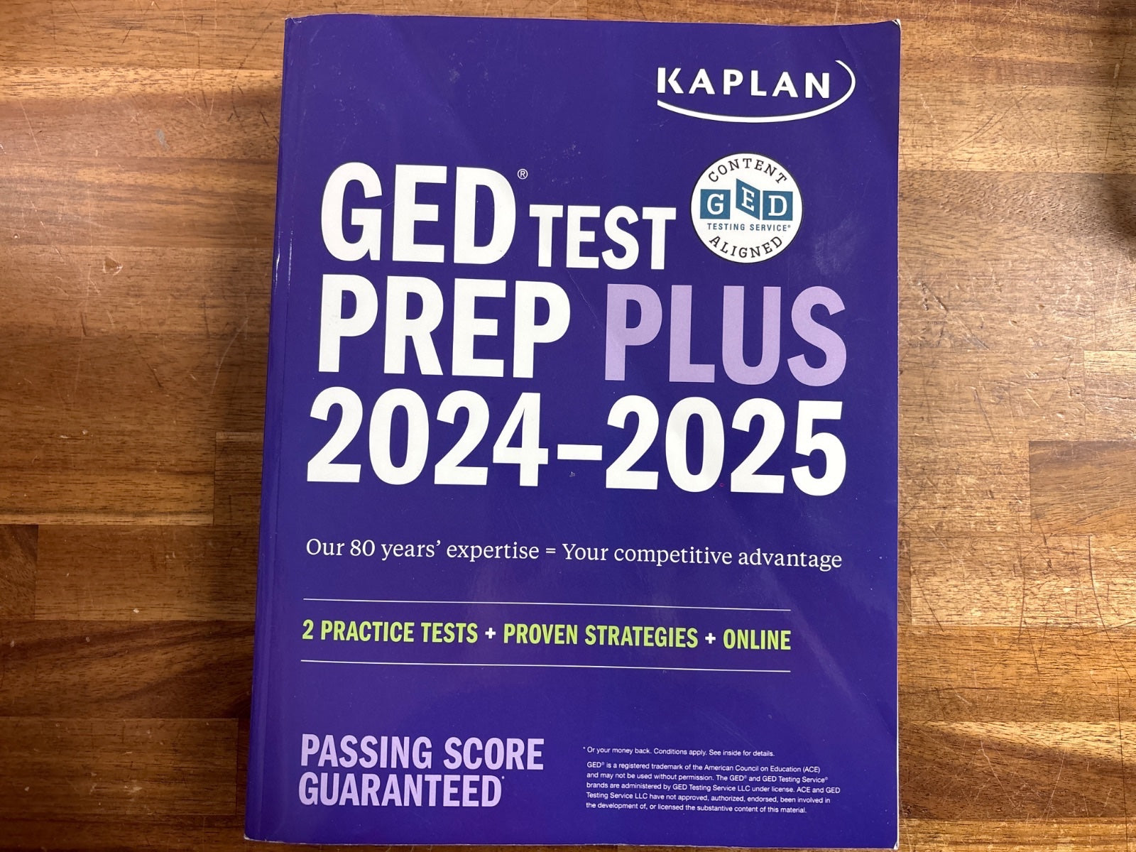 Kaplan GED Test Prep Plus 2024-2025 with Practice Tests