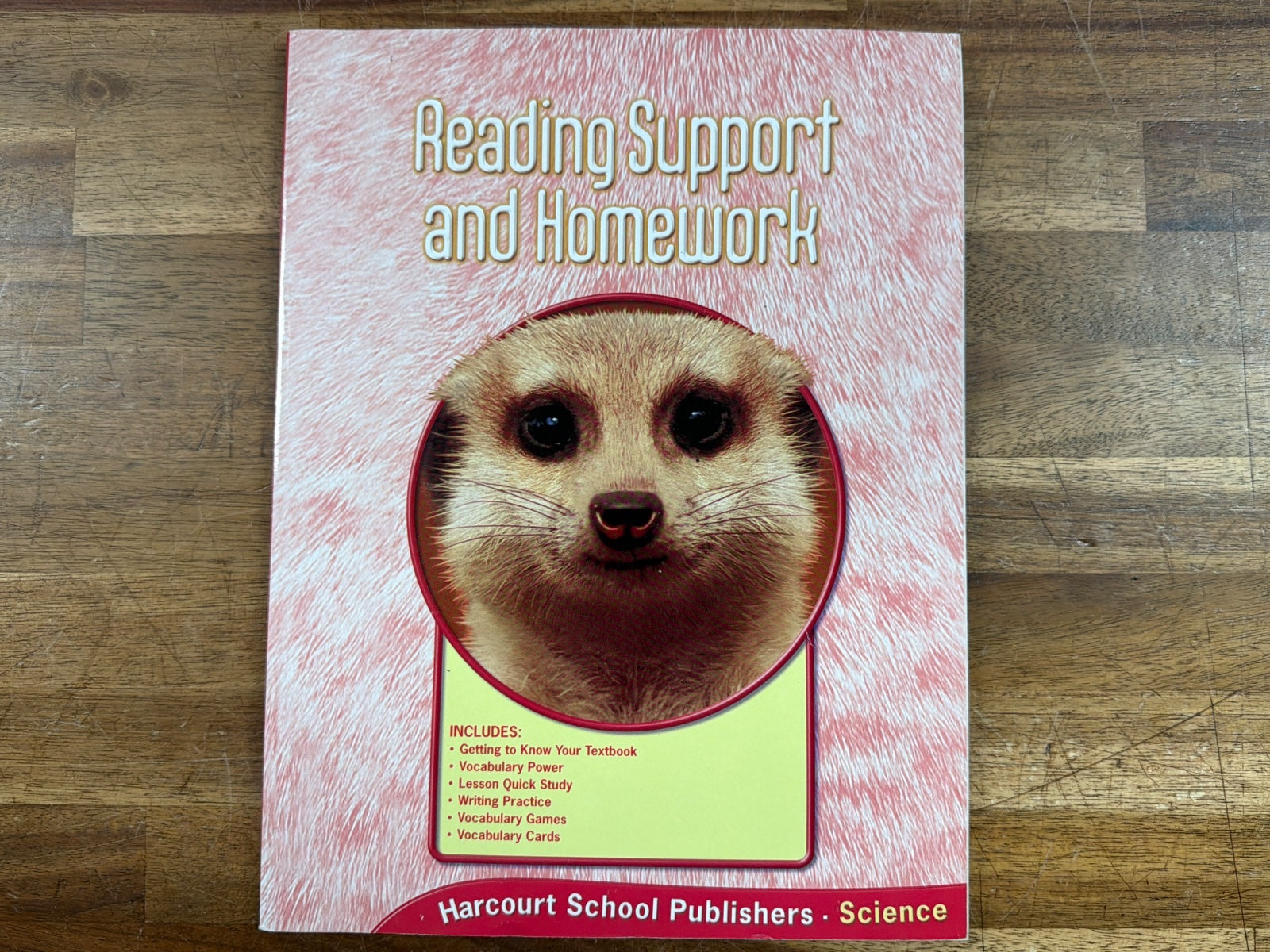 Harcourt School Publishers Science Reading Support & Homework