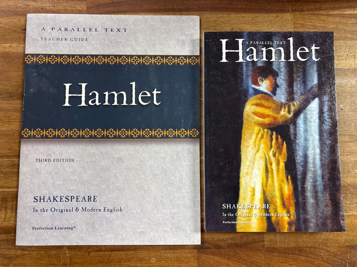 Hamlet Parallel Text Student Book & Teacher Guide Set — front cover