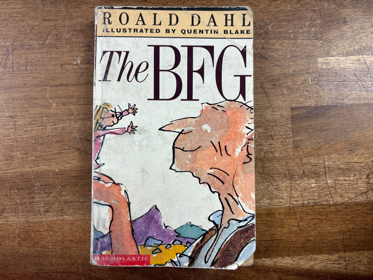 The BFG by Roald Dahl Scholastic Paperback Edition — front cover
