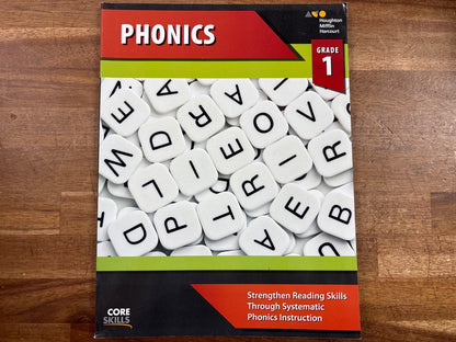 Houghton Mifflin Harcourt Core Skills Phonics Grade 1
