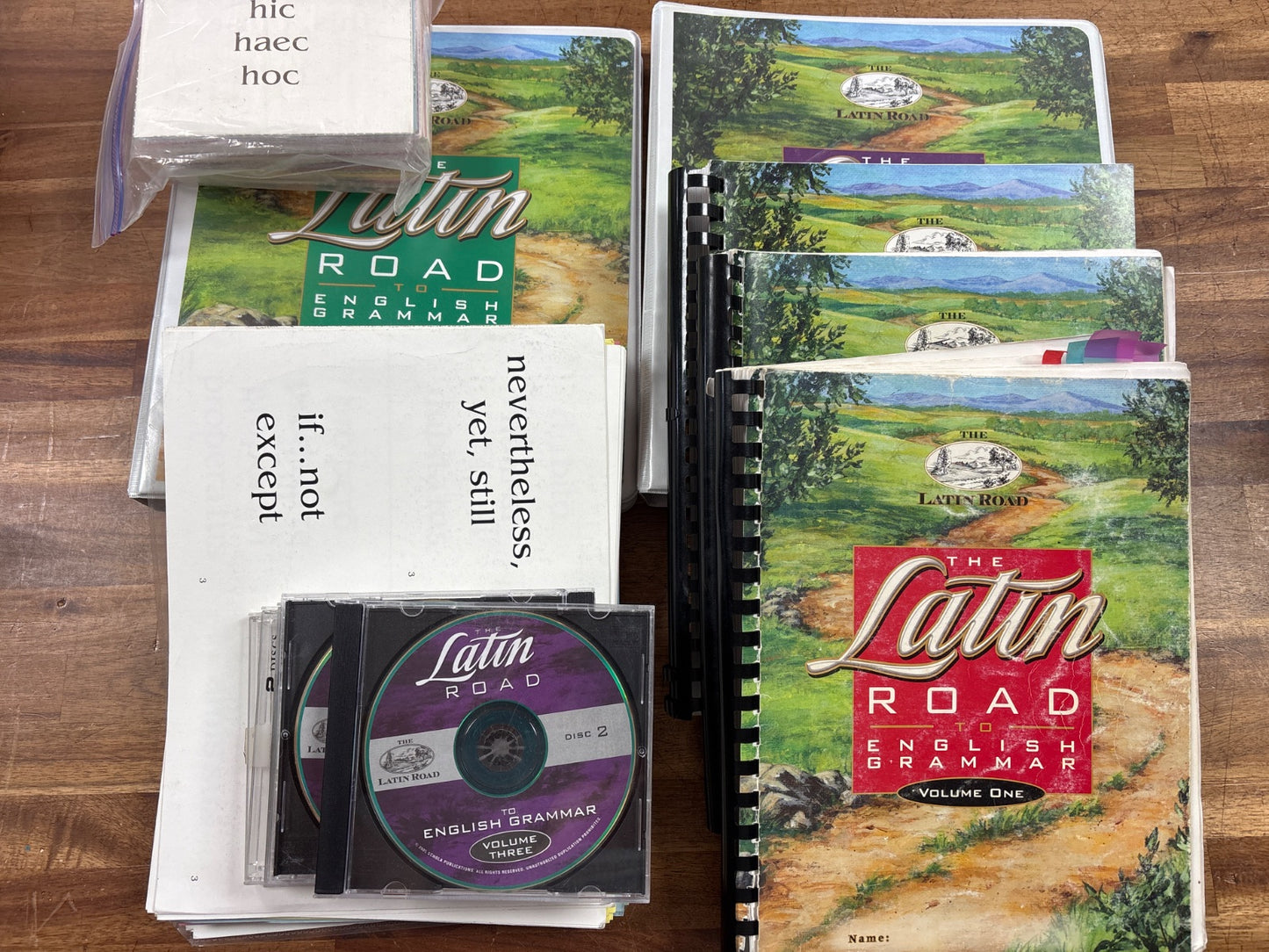 The Latin Road to English Grammar Curriculum Set Vol 1-3