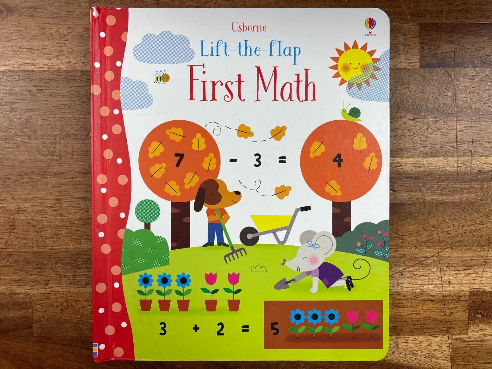 Usborne Lift-the-Flap First Math Board Book