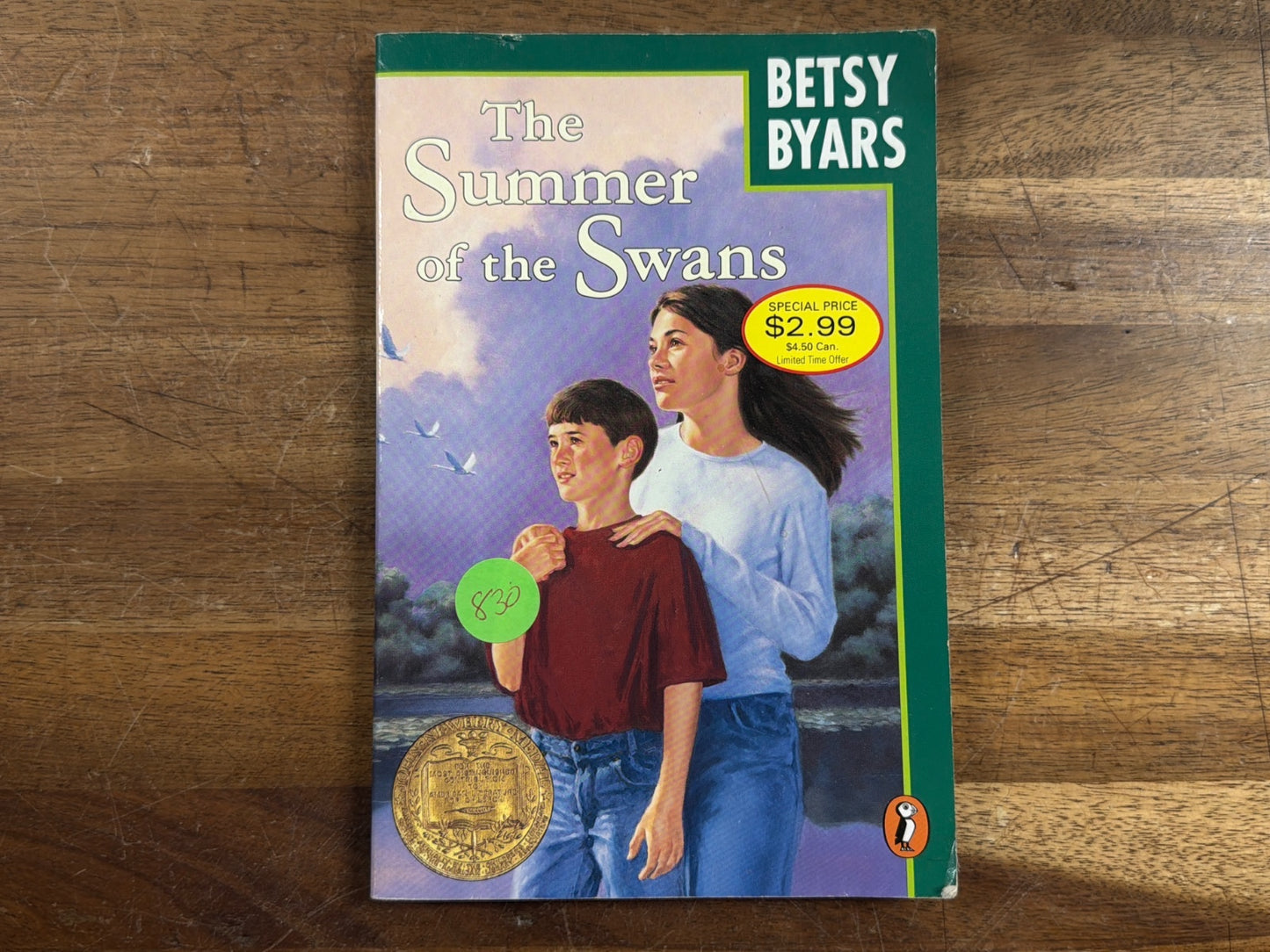 The Summer of the Swans by Betsy Byars - Newbery Medal Puffin