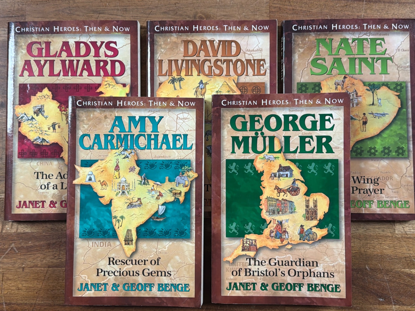Christian Heroes Then & Now 5-Book Set Ywam Biography