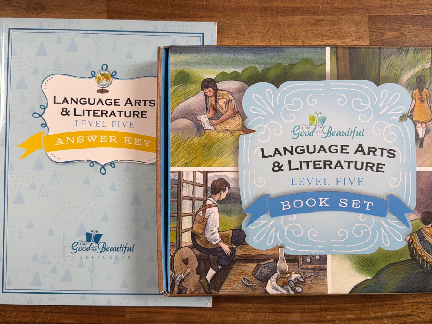 Good and Beautiful Language Arts Level 5 Answer Key & Book Set