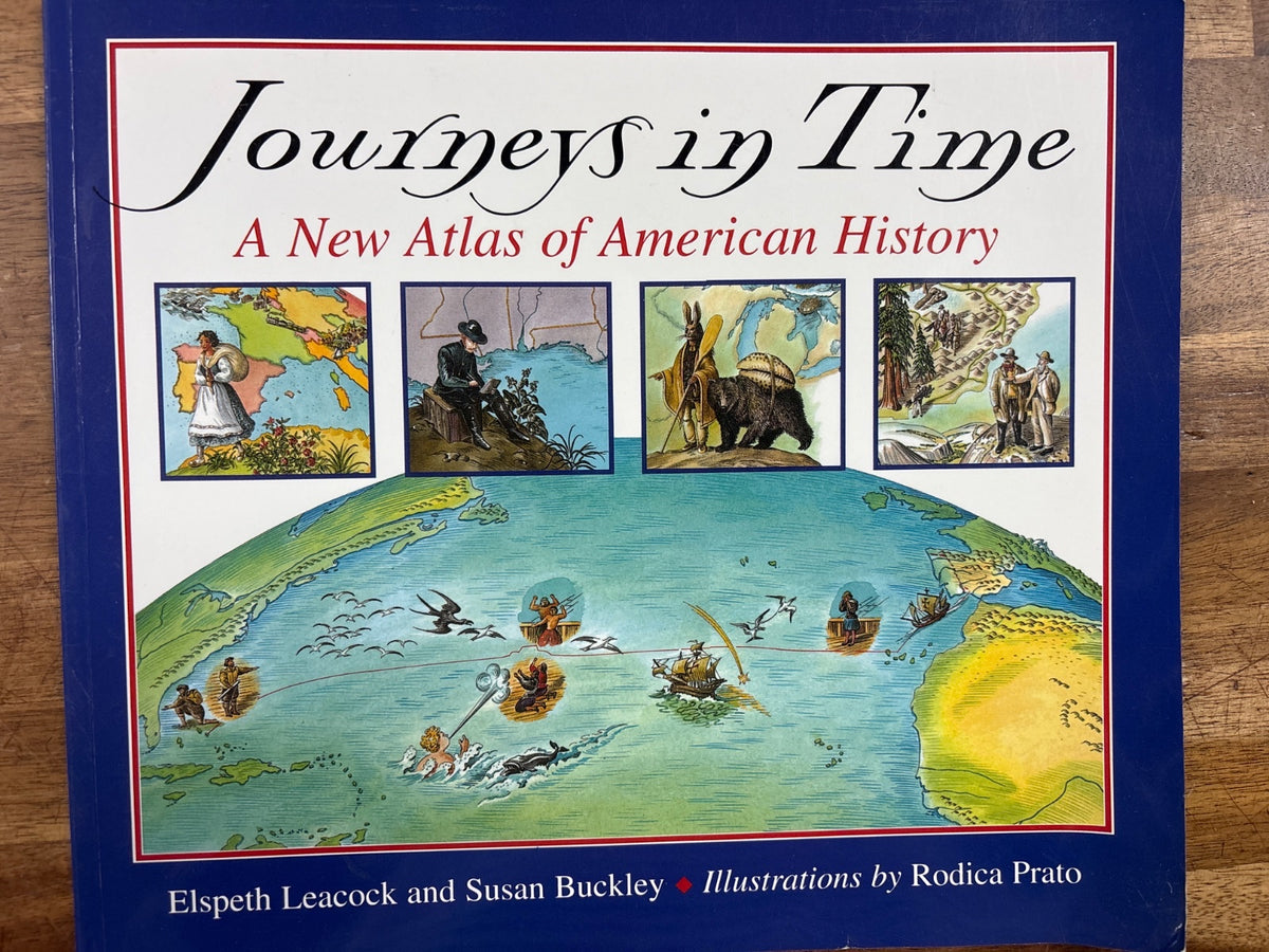 Journeys in Time: a New Atlas of American History — front cover