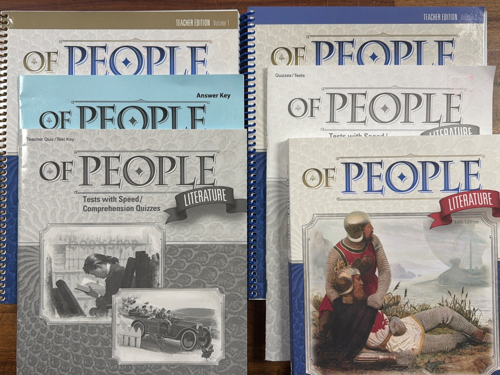 Abeka of People Literature 5th Ed Teacher Curriculum Set (NEW)