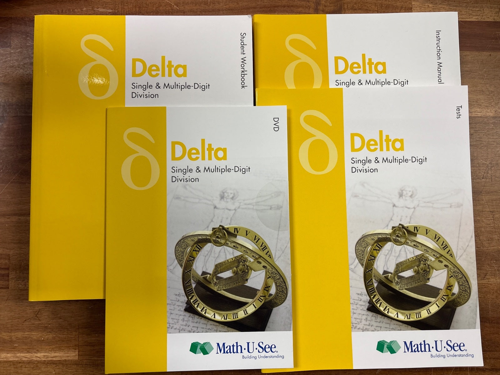 Math-U-See Delta Single & Multiple-Digit Division Set — front cover