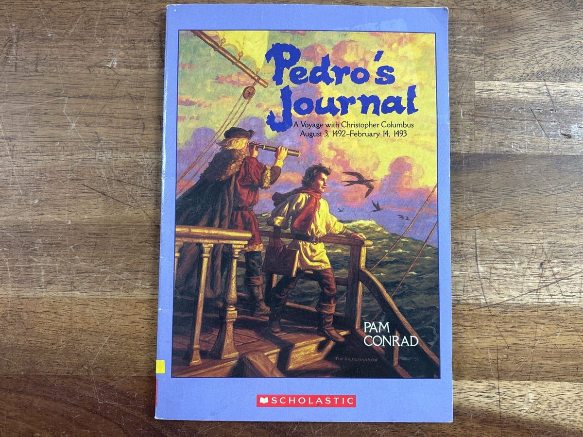 Pedro's Journal: a Voyage with Christopher Columbus - Pam Conrad — front cover