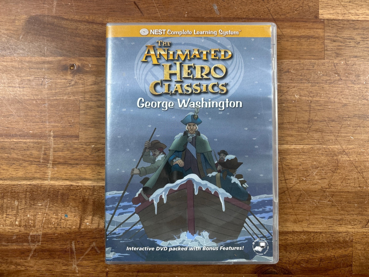 Animated Hero Classics George Washington DVD Nest Learning