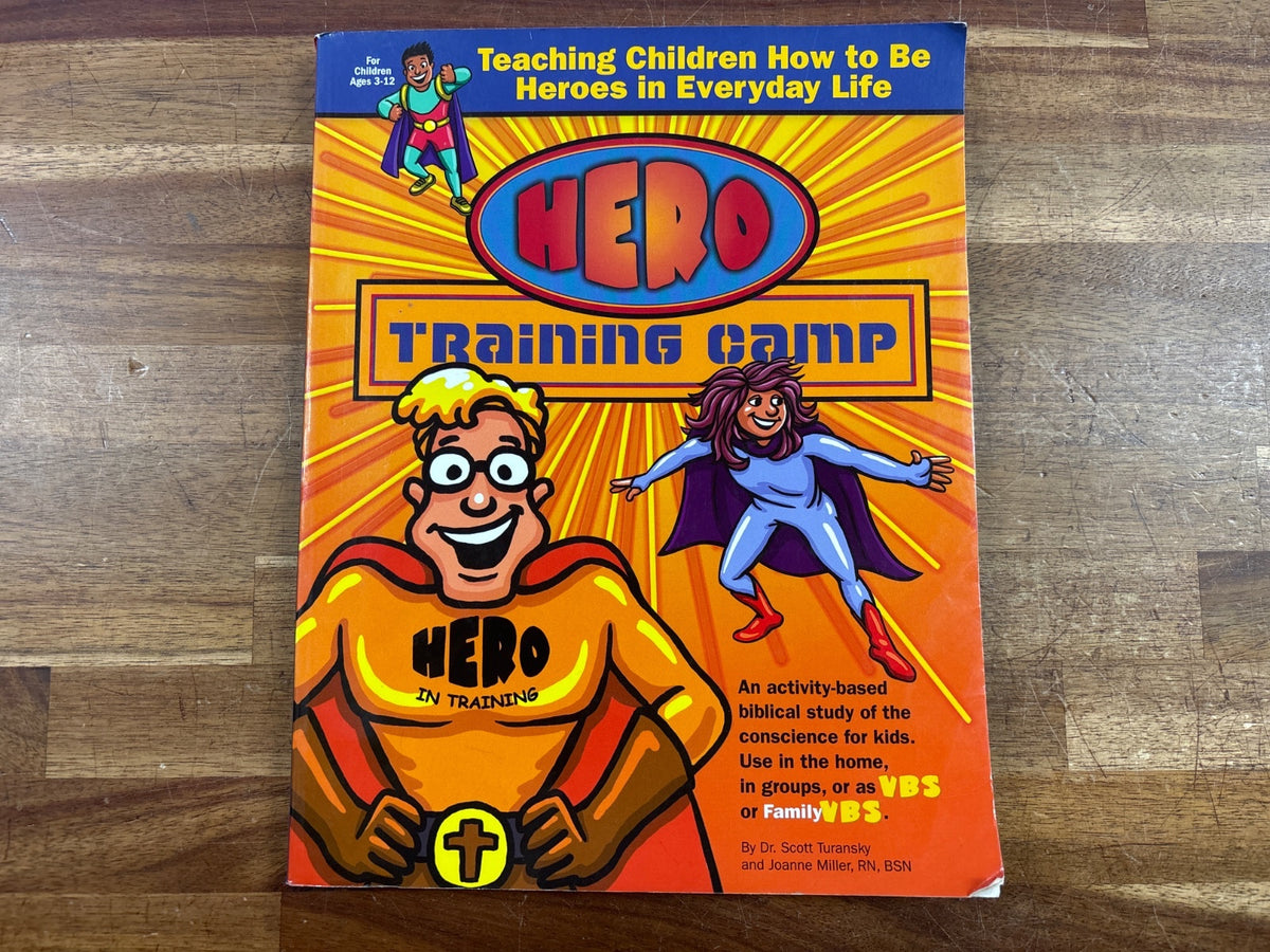Hero Training Camp VBS Curriculum - Biblical Conscience Study — front cover