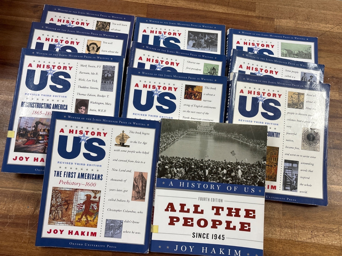 A History of Us: 10 Book Set Third Edition + Forth Edition