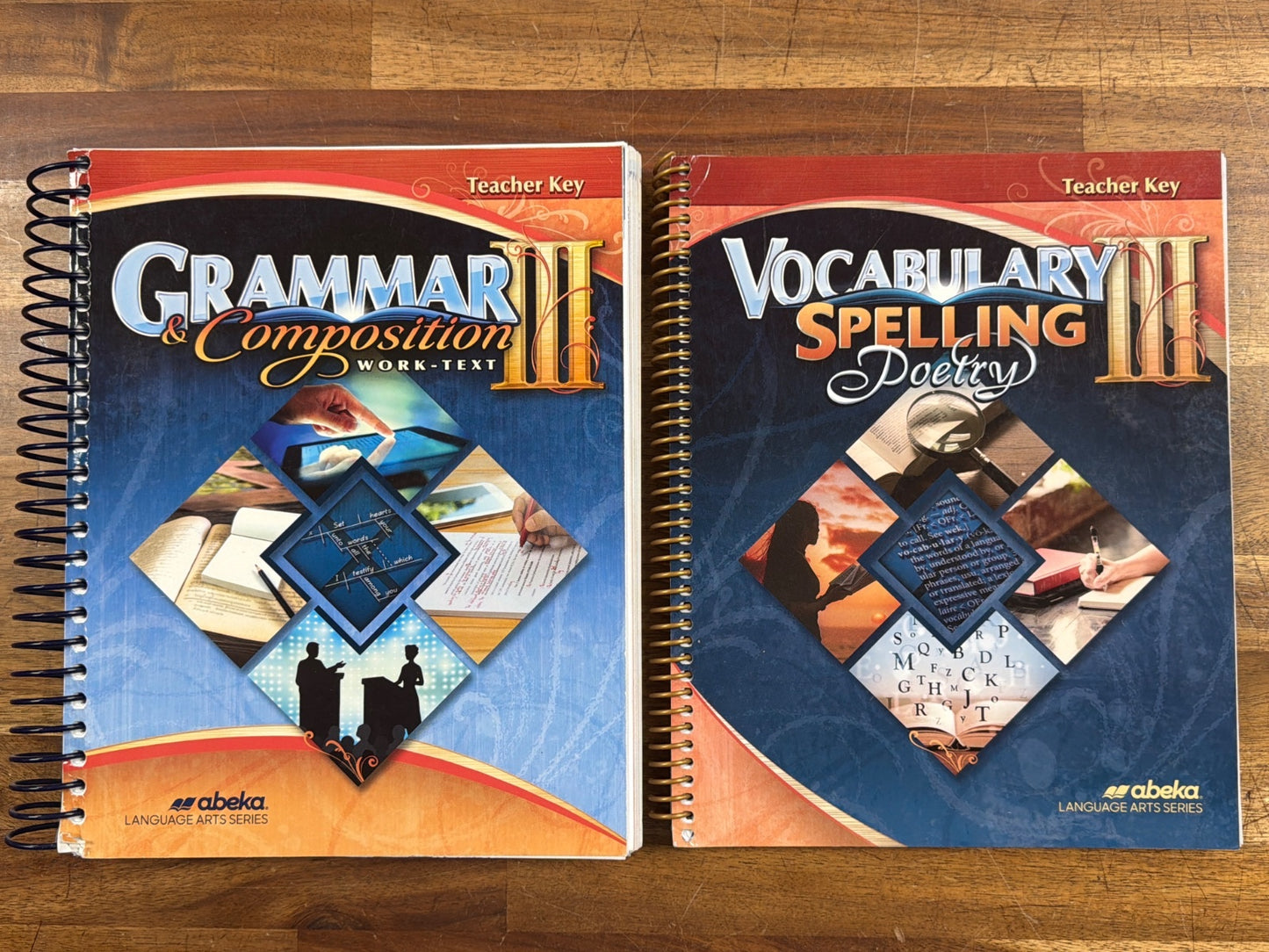 Abeka Grammar & Composition III + Vocabulary Spelling Poetry III